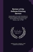 Review of the Defense Printing Service