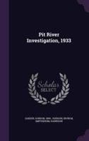 Pit River Investigation, 1933