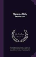 Planning With Resources