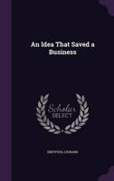 An Idea That Saved a Business