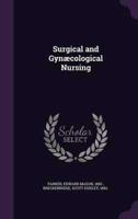 Surgical and Gynæcological Nursing