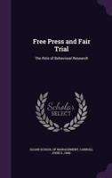 Free Press and Fair Trial