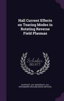 Hall Current Effects on Tearing Modes in Rotating Reverse Field Plasmas