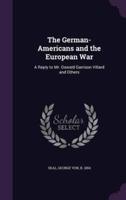 The German-Americans and the European War