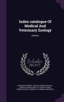 Index-Catalogue Of Medical And Veterinary Zoology