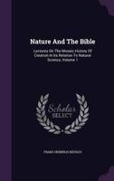 Nature And The Bible