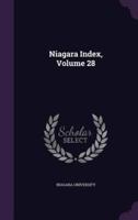 Niagara Index, Volume 28