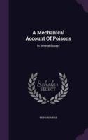 A Mechanical Account Of Poisons