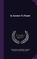 In Answer To Prayer