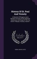 History Of St. Paul And Vicinity