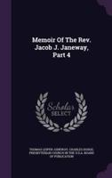 Memoir Of The Rev. Jacob J. Janeway, Part 4