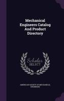 Mechanical Engineers Catalog And Product Directory