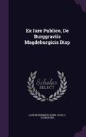 Ex Iure Publico, De Burggraviis Magdeburgicis Disp