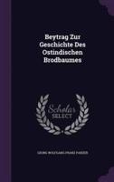 Beytrag Zur Geschichte Des Ostindischen Brodbaumes