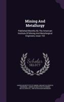 Mining And Metallurgy