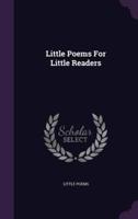 Little Poems For Little Readers