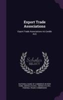 Export Trade Associations