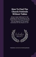 How To Find The Church Festivals Without Tables