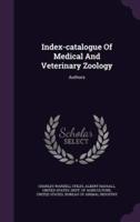 Index-Catalogue Of Medical And Veterinary Zoology