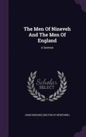 The Men Of Nineveh And The Men Of England