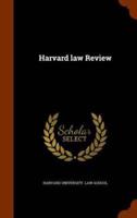Harvard law Review