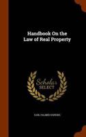 Handbook On the Law of Real Property
