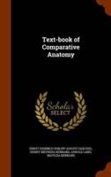 Text-book of Comparative Anatomy