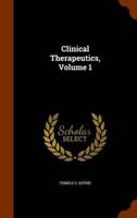 Clinical Therapeutics, Volume 1