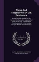 Ships And Shipmasters Of Old Providence