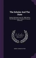 The Scholar And The State