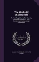 The Works Of Shakespeare