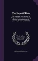 The Hope Of Man
