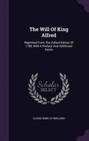 The Will Of King Alfred
