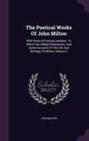 The Poetical Works Of John Milton