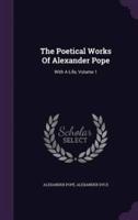 The Poetical Works Of Alexander Pope
