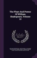 The Plays And Poems Of William Shakspeare, Volume 13