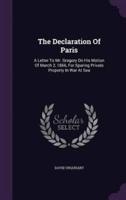 The Declaration Of Paris