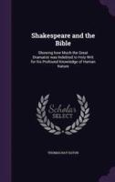 Shakespeare and the Bible