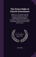 The Divine Right of Church Government