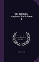The Works of Stephen Olin Volume 1