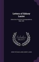 Letters of Sidney Lanier
