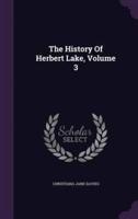 The History Of Herbert Lake, Volume 3
