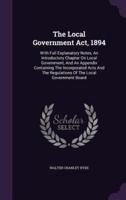 The Local Government Act, 1894