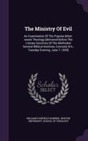The Ministry Of Evil
