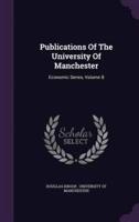 Publications of the University of Manchester
