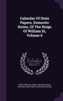 Calendar Of State Papers, Domestic Series, Of The Reign Of William Iii, Volume 6