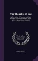 The Thoughts Of God