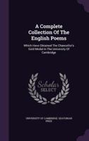 A Complete Collection Of The English Poems