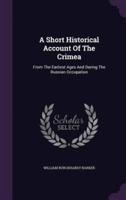 A Short Historical Account Of The Crimea