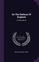 On The Defence Of England